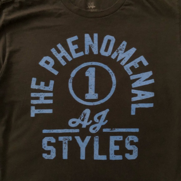 WWE licensed AJ Styles “Phenomenal 1” T-Shirt- Large - Picture 6 of 8